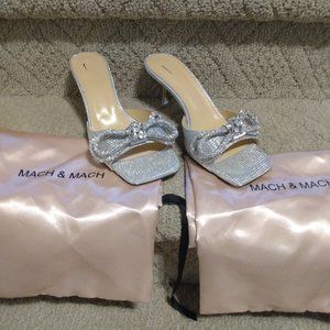 Mach & Mach Double Bow Slide AUTHENTIC Sandal